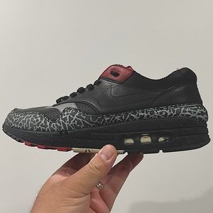 ⚫️🔴 Nike Air Max 1 NL Premium - Vintage ‘Elephant Print’ SZ 9.5